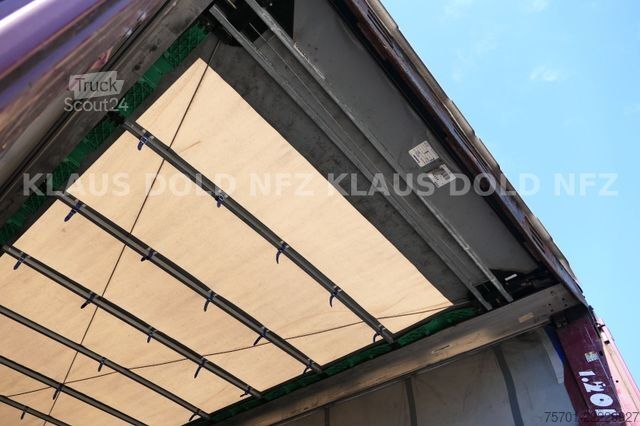 Semirremolque abierto con toldo KRONE SD Pritsche Plane XL MegaLiner Edscha Bordwände