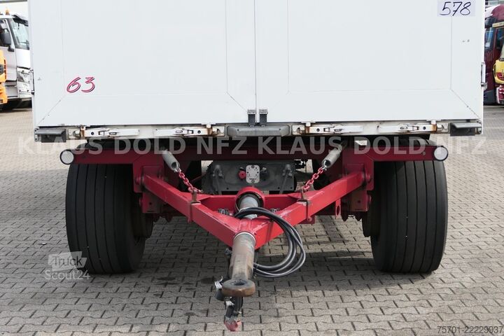 Prikolica sa sandukom SPIER AGL 290 Koffer 45m³ Durchladeeinrichtung LBW
