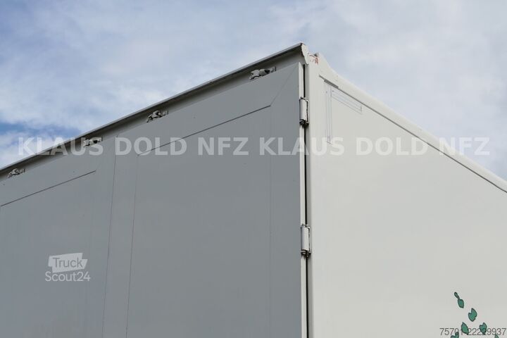 Prikolica sa sandukom SPIER AGL 290 Koffer 45m³ Durchladeeinrichtung LBW
