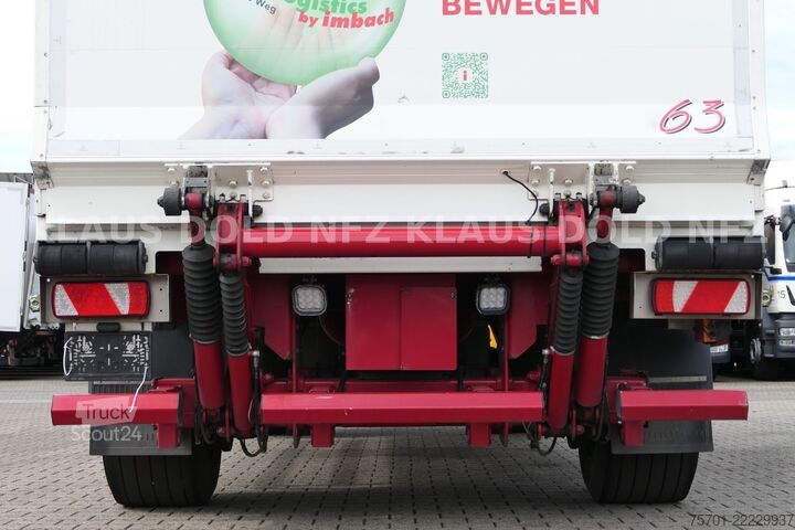 Prikolica sa sandukom SPIER AGL 290 Koffer 45m³ Durchladeeinrichtung LBW