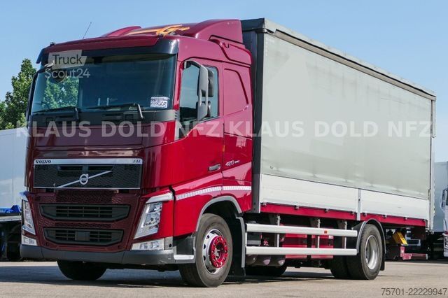 Camión plataforma con toldo VOLVO FH 420 Pritsche Plane Bordwände Vollluft Euro 6