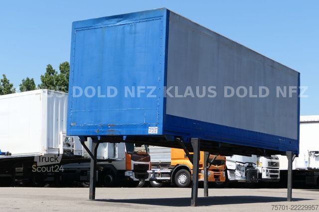 Caminhão com carroçaria intercambiável  GRAAF BDF Koffer Wechselaufbau