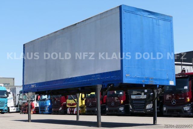 Caminhão com carroçaria intercambiável  GRAAF BDF Koffer Wechselaufbau