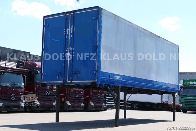 Caminhão com carroçaria intercambiável  GRAAF BDF Koffer Wechselaufbau