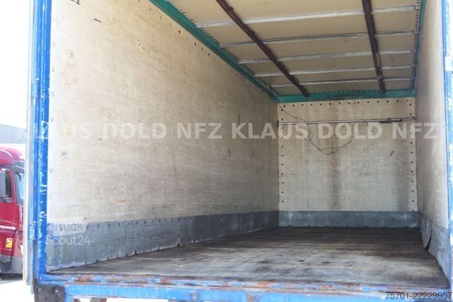 Caminhão com carroçaria intercambiável  GRAAF BDF Koffer Wechselaufbau