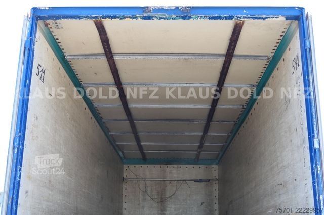 Caminhão com carroçaria intercambiável  GRAAF BDF Koffer Wechselaufbau