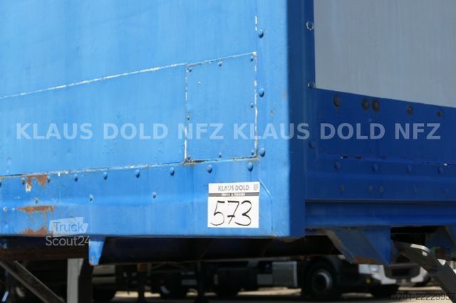 Caminhão com carroçaria intercambiável  GRAAF BDF Koffer Wechselaufbau