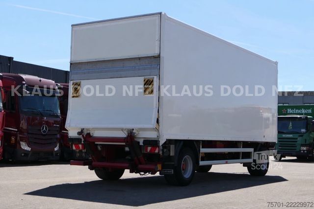 Prikolica sa sandukom SPIER AGL 290 Koffer 47m³ Durchladeeinrichtung LBW