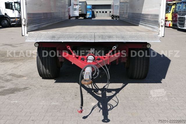 Prikolica sa sandukom SPIER AGL 290 Koffer 47m³ Durchladeeinrichtung LBW