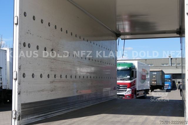 Prikolica sa sandukom SPIER AGL 290 Koffer 47m³ Durchladeeinrichtung LBW