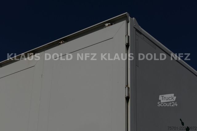Prikolica sa sandukom SPIER AGL 290 Koffer 47m³ Durchladeeinrichtung LBW
