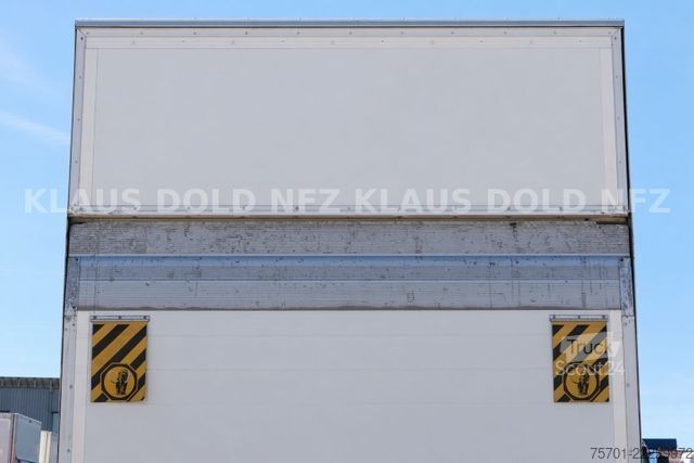 Prikolica sa sandukom SPIER AGL 290 Koffer 47m³ Durchladeeinrichtung LBW