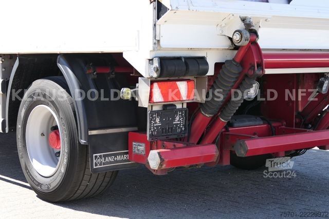 Prikolica sa sandukom SPIER AGL 290 Koffer 47m³ Durchladeeinrichtung LBW