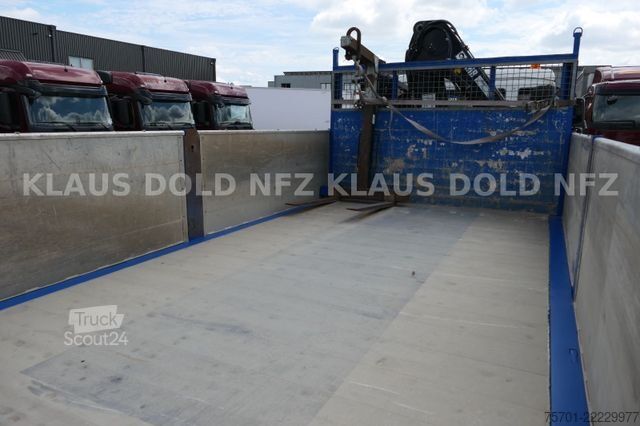 Tippbil MAN TGM 18.330 Kipper Kran Hiab Funk