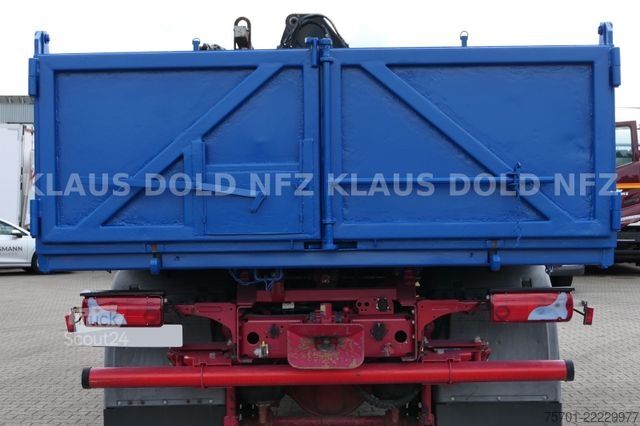 Tippbil MAN TGM 18.330 Kipper Kran Hiab Funk