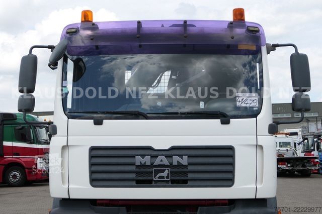 Tippbil MAN TGM 18.330 Kipper Kran Hiab Funk