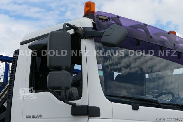 Tippbil MAN TGM 18.330 Kipper Kran Hiab Funk