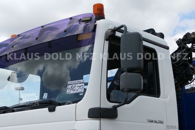Tippbil MAN TGM 18.330 Kipper Kran Hiab Funk
