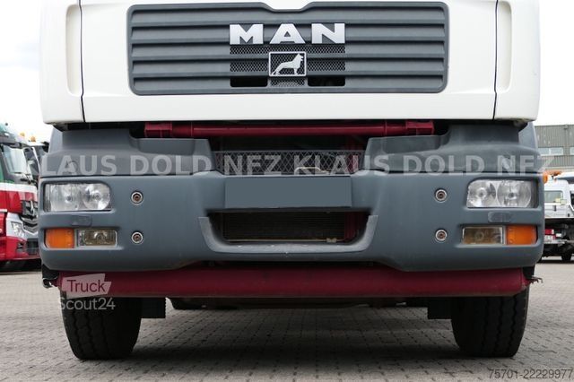 Tippbil MAN TGM 18.330 Kipper Kran Hiab Funk
