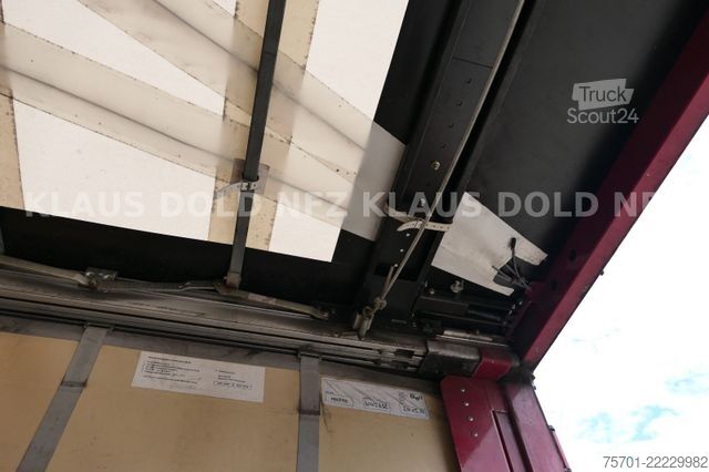 Odprta polprikolica s ponjavo  MS Parts/SBQ 10-24 L Pritsche Plane 41t Kamera
