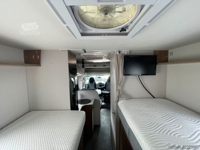 Half-integraal camper DETHLEFFS TREND 90 T 6717 EB | Mit Hubbett,MaxxFan.*TV*