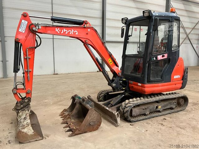 Minigraafmachine Kubota KX 61-3