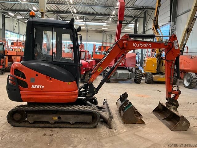 Minigraafmachine Kubota KX 61-3