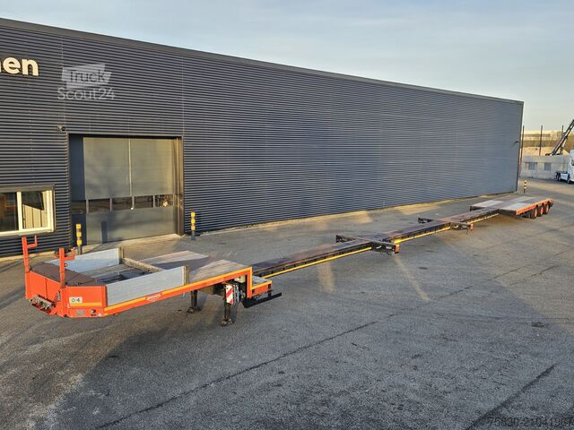 Chargeur bas Broshuis 3 ABSD-48/3 / 3 x EXTENDABLE / 33 mtr