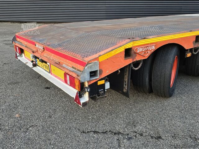 Chargeur bas Broshuis 3 ABSD-48/3 / 3 x EXTENDABLE / 33 mtr