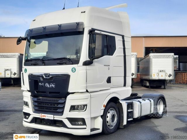 Cap tractor voluminos MAN 18.510 GX Retarder Standklima 2 x Tank
