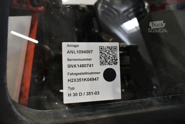 Forklift Linde H 30 D 351-03