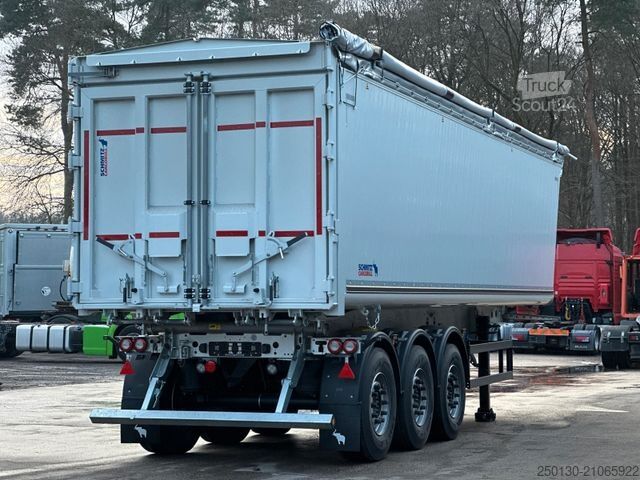 Tipper semitrailer SCHMITZ CARGOBULL S3D Getreidekipper Liftachse Rollplane*NEU* 52m³