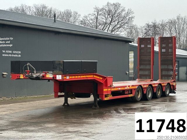 Ημιρυμουλκούμενο χαμηλής φόρτωσης FAYMONVILLE STN-4U Multimax 4.Achs Tieflader Nachlaufgelenkt