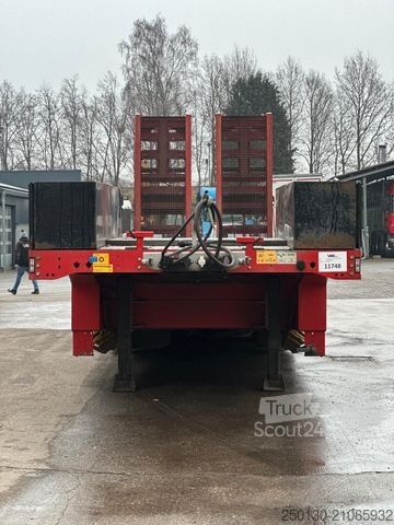 Ημιρυμουλκούμενο χαμηλής φόρτωσης FAYMONVILLE STN-4U Multimax 4.Achs Tieflader Nachlaufgelenkt