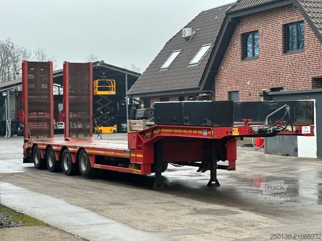 Ημιρυμουλκούμενο χαμηλής φόρτωσης FAYMONVILLE STN-4U Multimax 4.Achs Tieflader Nachlaufgelenkt