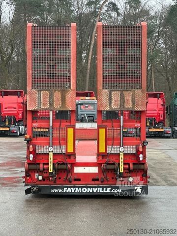 Ημιρυμουλκούμενο χαμηλής φόρτωσης FAYMONVILLE STN-4U Multimax 4.Achs Tieflader Nachlaufgelenkt