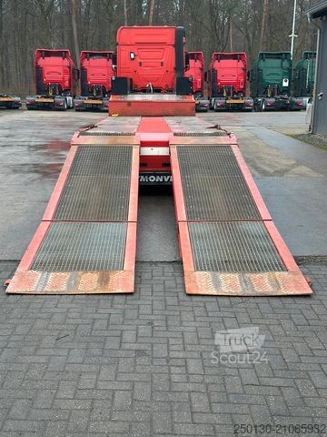 Ημιρυμουλκούμενο χαμηλής φόρτωσης FAYMONVILLE STN-4U Multimax 4.Achs Tieflader Nachlaufgelenkt