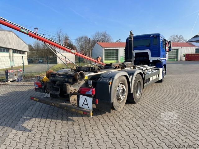Roll-off tipper truck MAN TGS 26.440 6x2 / Meiller RK 20.70 + Funk