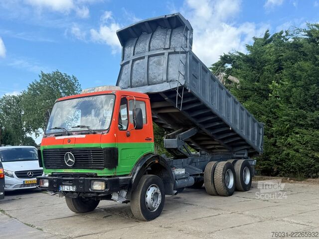 Camión volquete MERCEDES-BENZ SK 2635 V8 6X6 Tipper Tipper Spring/Spring OM442