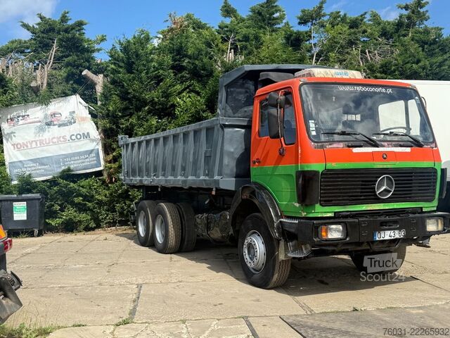 Camión volquete MERCEDES-BENZ SK 2635 V8 6X6 Tipper Tipper Spring/Spring OM442