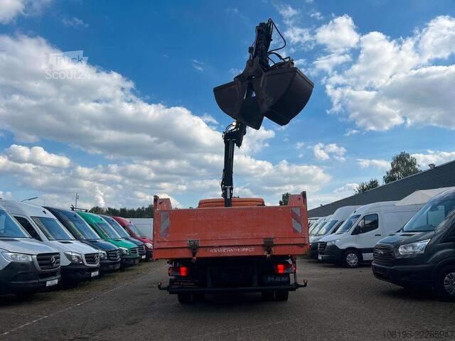 Sonstige MAN TGL 12.220*3-Seiten KIpper+HIAB 077BS-2 DUO KRAN