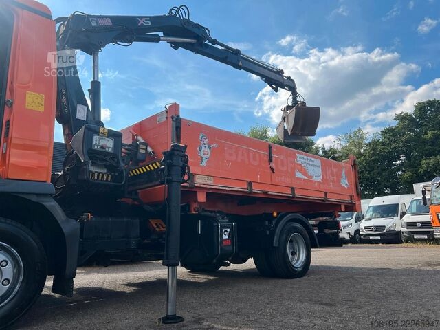 Sonstige MAN TGL 12.220*3-Seiten KIpper+HIAB 077BS-2 DUO KRAN