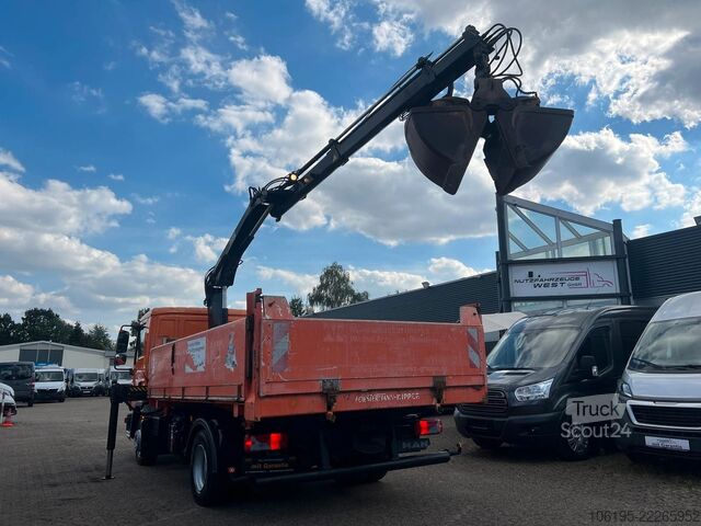 Sonstige MAN TGL 12.220*3-Seiten KIpper+HIAB 077BS-2 DUO KRAN