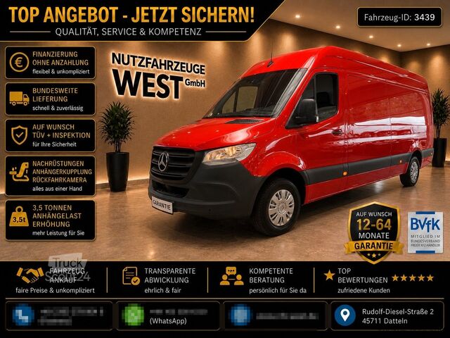 Højt tag varevogn MERCEDES-BENZ Sprinter 315/316 CDI Maxi Hoch+Lang*Garantie*1HD