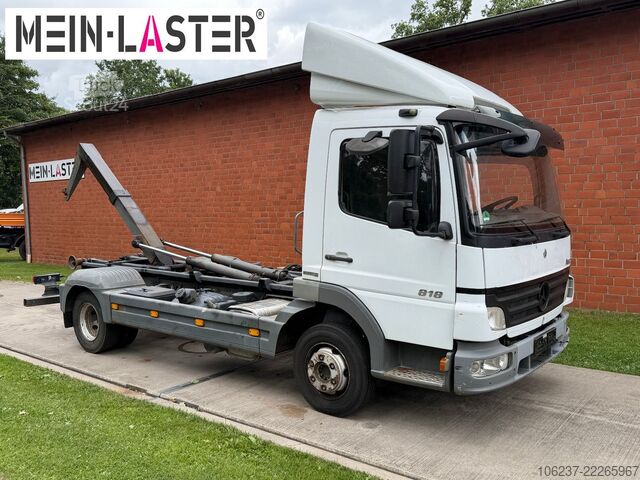 Самосвал-фургон MERCEDES-BENZ 818 Abroller City Container