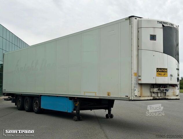 شبه مقطورة مبردة SCHMITZ CARGOBULL SCB*S3B THERMO KING SLXe 300 DHOLLANDIA TAIL LIF