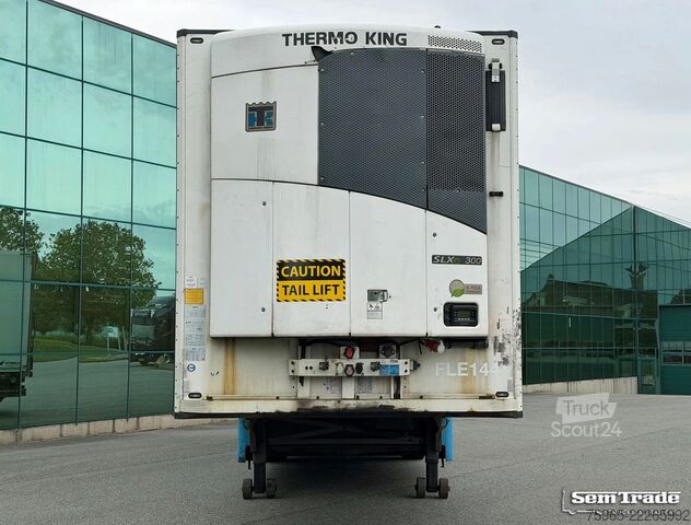 شبه مقطورة مبردة SCHMITZ CARGOBULL SCB*S3B THERMO KING SLXe 300 DHOLLANDIA TAIL LIF