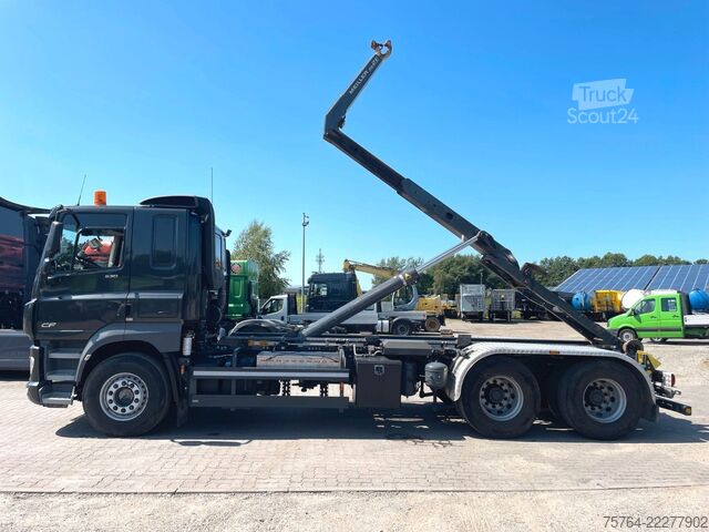 Vozidlo s hákom na kontajnery DAF CF 530 / Meiller RS 21.65 mit Funk / 6x4