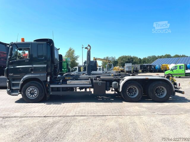 Vozidlo s hákom na kontajnery DAF CF 530 / Meiller RS 21.65 mit Funk / 6x4