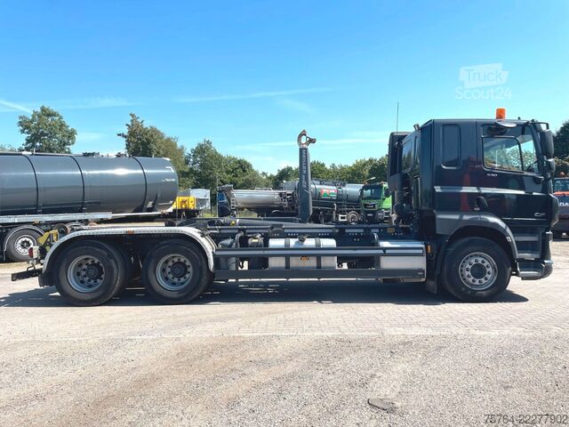 Vozidlo s hákom na kontajnery DAF CF 530 / Meiller RS 21.65 mit Funk / 6x4